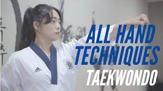 Taekwondo Hand Techniques, All Color Belt Curriculum