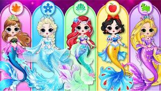 What Happens When Disney Princesses Become The Little Mermaid?