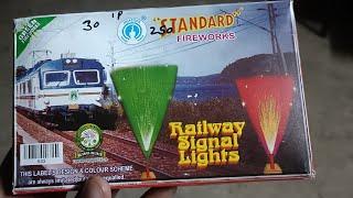 Railway Signal Light | Diwali Cracker | Railway Light Bumb | New Cracker 