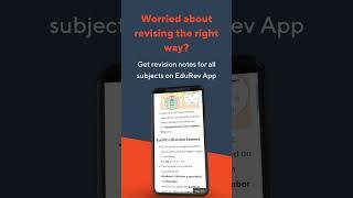 Worried about your School Exam Preparation? | Edurev App is the Solution!
