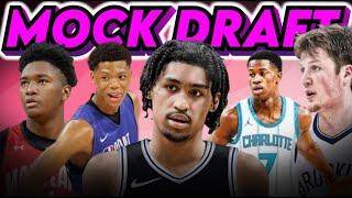 2025 NBA Mock Draft *FULL FIRST ROUND* | NBA Mock Draft Monday!