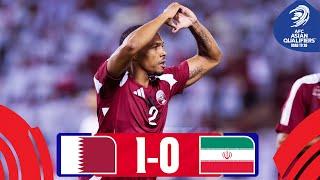 Qatar edge Team Melli to seal playoffs! | Qatar - IR Iran | Highlights #AsianQualifiers - Road To 26