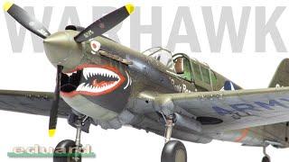 Eduard's New 1/48 P-40E Warhawk | Full Build | 4K