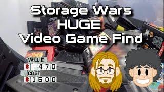 Huge Video Game Find on Storage Wars TV Show - #CUPodcast