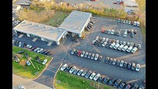 Affinity Auto Sales Drone Video of Lot Showroom, Service: 27W333 North Ave, West Chicago, IL 60185