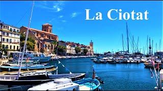 La Ciotat - Walking tour of the City - Bouches du Rhône [4K]