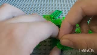 Lego minecraft big slime . Лего майнкрафт большой слизень