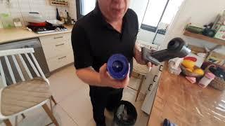 чистка фильтра хепа дайсон v8 cleaning hepa filter dyson v8