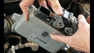 How To Remove & Unplug Nissan ECU Engine Control Unit! 3 17 2019