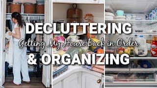 CLEAN UP, DECLUTTER & ORGANIZE | DECLUTTERING & ORGANIZING MY HOUSE | CLEAN & DECLUTTER WITH ME 2025