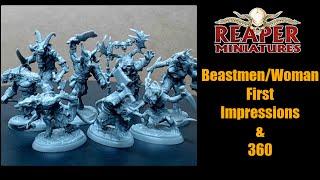 Reaper Miniatures, Beastmen/Woman Collection, D&D