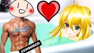 TAKIN A BATH WITH DA WAIFU IMOUTO PURIN!!!!!! | Purin To Ohuro