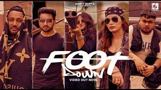 Foot Down (Official Song) | Sumit Baba, Tania Kohli, Sonu Sandhu | Jamwal X Smiley | Haryanvi Fusion