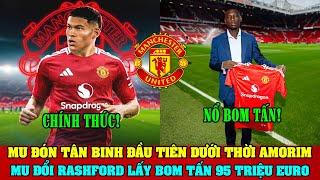 TIN BÓNG ĐÁ 24/12: MU ĐÓN TÂN BINH ĐẦU TIÊN THỜI AMORIM; MU ĐỔI RASHFORD LẤY BOM TẤN 95 TRIỆU EURO