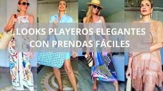 5 LOOKS ELEGANTES Y FÁCILES para ir a la playa (Tu Asesora de Imagen y Moda)