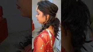 party hair style #viral #beauty #youtubeshorts #haircurling full video tutorial on my Chaenl