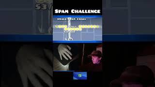 Geometry Dash Spam Challenge (100 click version) #shorts