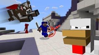 BLOCK WARS В MINECRAFT ЗАХВАТ ФЛАГА