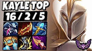 Kayle vs Jayce [ TOP ] Lol Korea Master Patch 25.12 