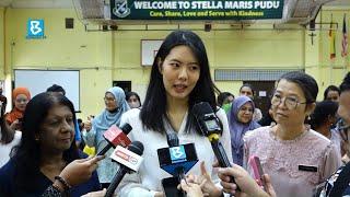 Former Miss Universe Malaysia joins hands with Stella Maris Pudu for anti-bullying week campaign