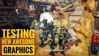 War Robots Remastered, Awesome New Graphics, Test Server session #2