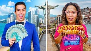 DIVIDIMOS A CIDADE AO MEIO E O ÚLTIMO A SAIR DA SUA METADE, VENCE!