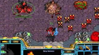 StarCraft: Brood War gameplay Elitemxsniper & Gabriel410GM vs 2 Zergs CPU (Con voces) parte 4