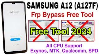 Bypass Frp On Samsung A12 And A127f In One Easy Step! / All Samsung Exynos CPU Frp Bypass Free Tool