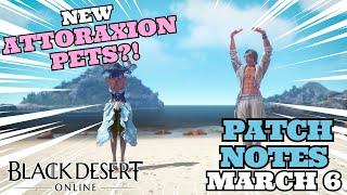 New Sailor Event?! New better Pets and RBF Event? | Black Desert Online Patch Notes Rundown March 6