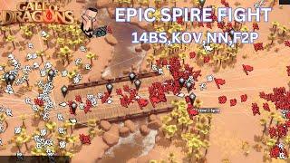 EPIC SPIRE FIGHT 14BS & KOV vs NN & F2P | A2A vs WOW & MVP