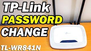 How To Change WiFi Password TP-Link Router TL-WR841N