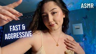 ASMR Removing Negative Energy *Fast & Aggressive* Personal Attention