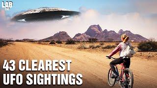 43 Indisputable Alien and UFO SIGHTINGS Caught on Camera | Shocking Footage!