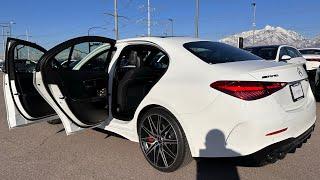 Is the 2025 Mercedes-AMG C43 Sedan A Disappointing 4-cylinder AMG priced at $74,000?