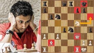 Tal Baron Checkmates Magnus Carlsen with a Pawn!