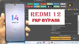 Redmi 12 frp bypass Unlock tool all new update 2025