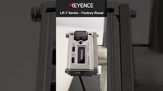 How to Factory Reset | LR-T Series Long-Distance Laser Sensor