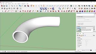 3D Pipe design in Sketchup