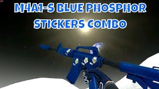 M4A1-S Blue Phosphor | CS STICKERS COMBO 4X G2 GOLD PARIS 2023