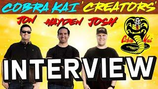 COBRA KAI CREATORS "JON HURWITZ, HAYDEN SCHLOSSBERG & JOSH HEALD" FULL INTERVIEW!!