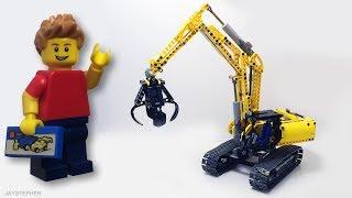 LEGO Technic Excavator Unboxing & Exploration 42006