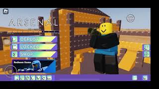 1v1ing Qodz in Arsenal (Roblox Arsenal)