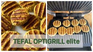 ЖАРЮ КОТЛЕТЫ НА ГРИЛЕ TEFAL OPTIGRILL ELITE