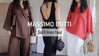 Massimo Dutti SS24 try on haul