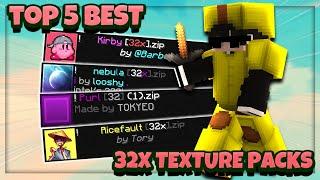 Top 5 BEST 32x Bedwars Texture Packs - 1.8.9 (FPS Boost)