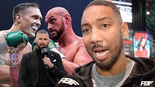 SAVAGE DAN REACTS TO TONY BELLEW SAYING OLEKSANDR USYK WILL BEAT TYSON FURY MORE CLEARLY IN REMATCH