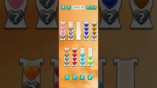 Ball Sort Level 93 solution,    Ball Sort Puz - Color Game, Playvalve, All levels, playlist