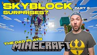 SkyBlock Loot? First Time Playing – Part 5 | The Dad Plays Minecraft