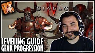 LEVELING+GEAR PROGRESSION GUIDE! - Diablo 4