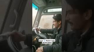 #pakistan #swatmountains #snow kalam road ️#foryou #youtubeshorts #travel with Nasir